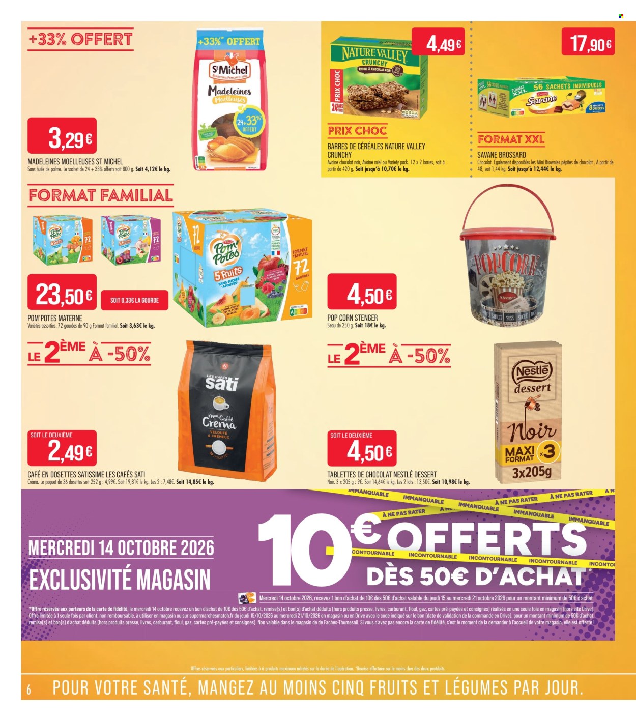 Catalogue Supermarché Match - 13/10/2026 - 25/10/2026. Page 6
