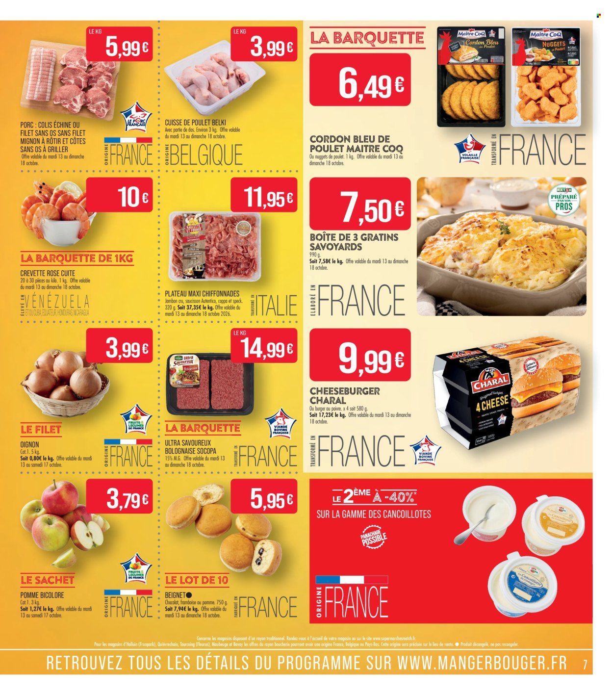Catalogue Supermarché Match - 13/10/2026 - 25/10/2026. Page 7