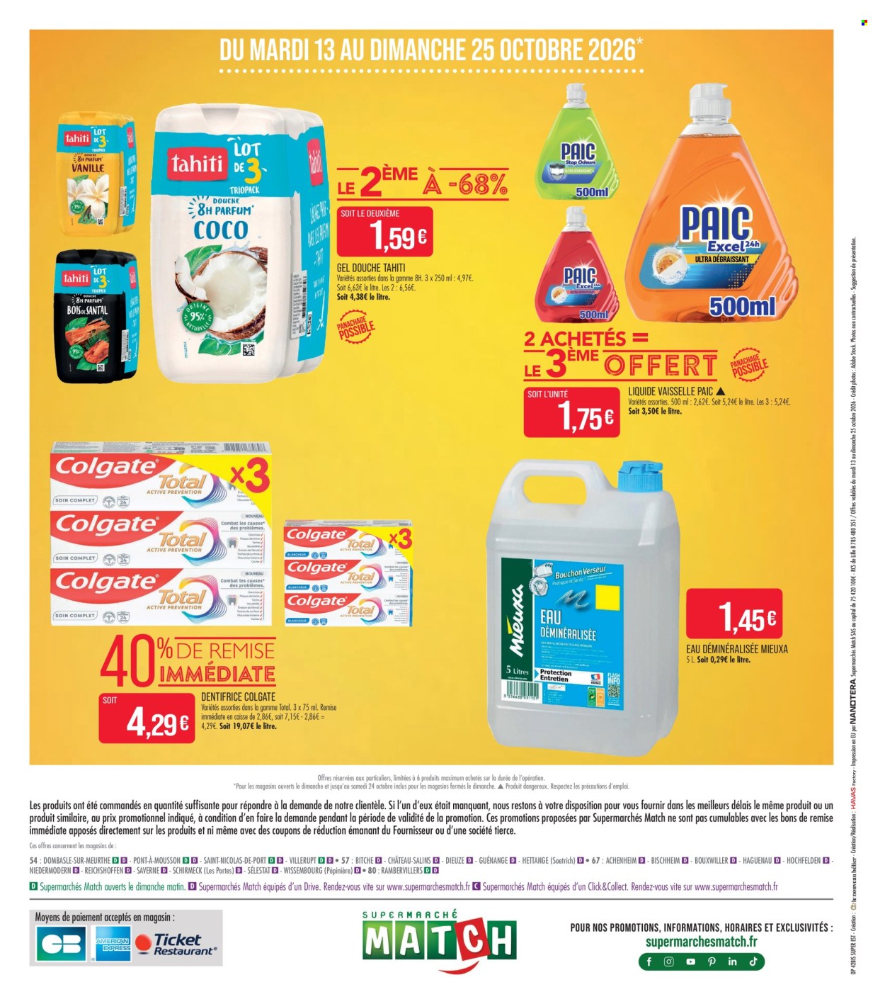 Catalogue Supermarché Match - 13/10/2026 - 25/10/2026. Page 8