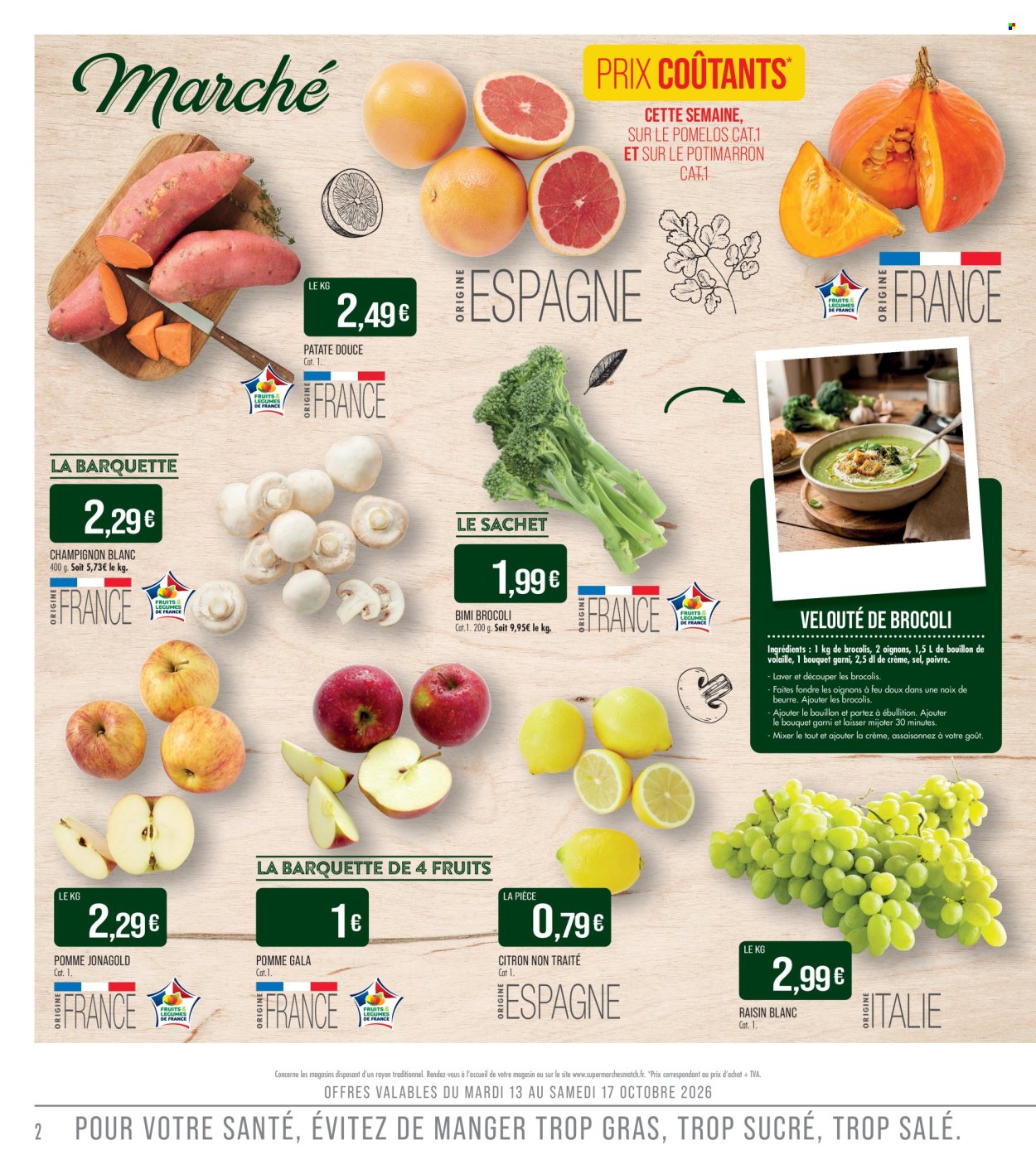 Catalogue Supermarché Match - 13/10/2026 - 25/10/2026. Page 2