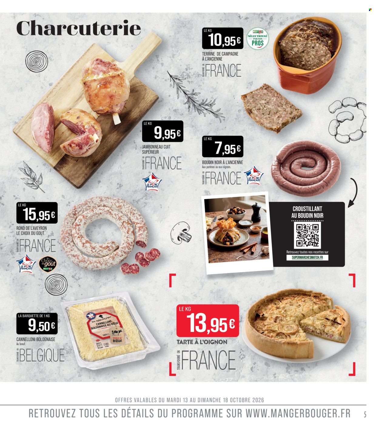 Catalogue Supermarché Match - 13/10/2026 - 25/10/2026. Page 5