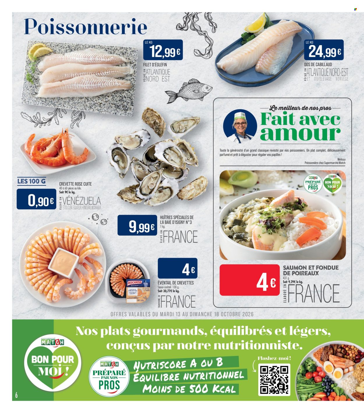 Catalogue Supermarché Match - 13/10/2026 - 25/10/2026. Page 6