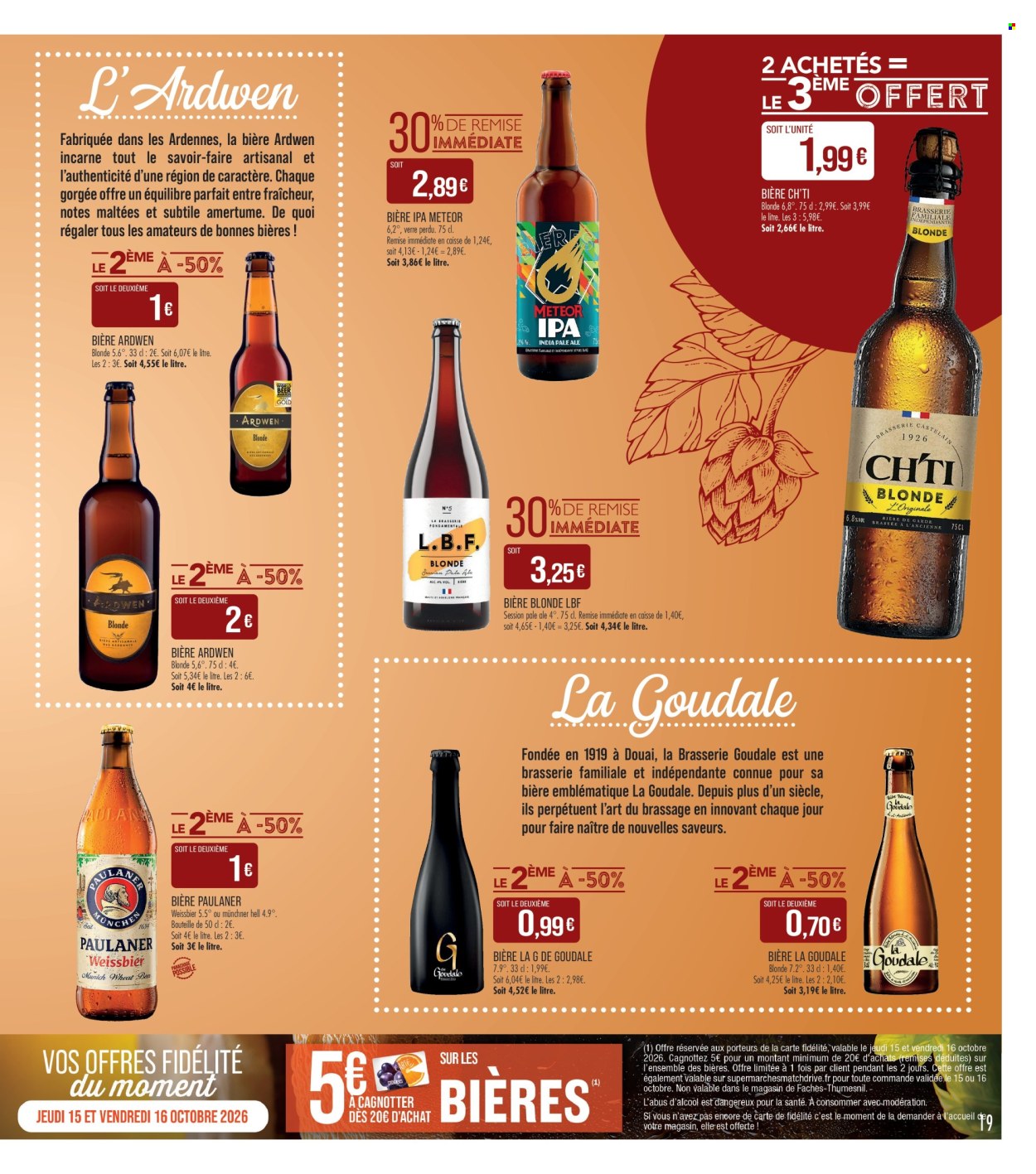 Catalogue Supermarché Match - 13/10/2026 - 25/10/2026. Page 19