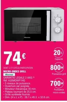 Micro-ondes grill