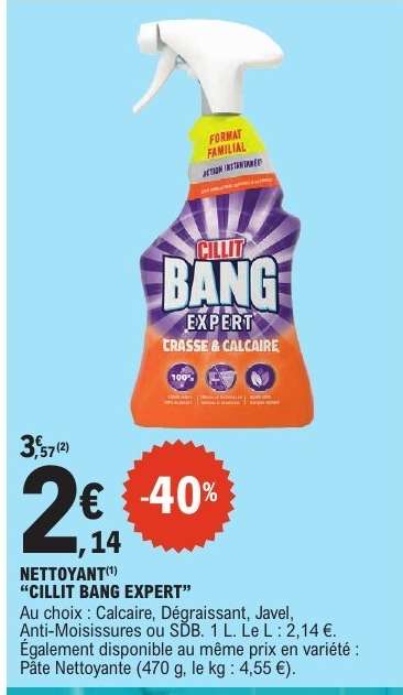 NETTOYANT "CILLIT BANG EXPERT"