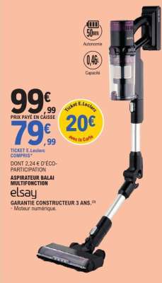 Aspirateur balai multifonction