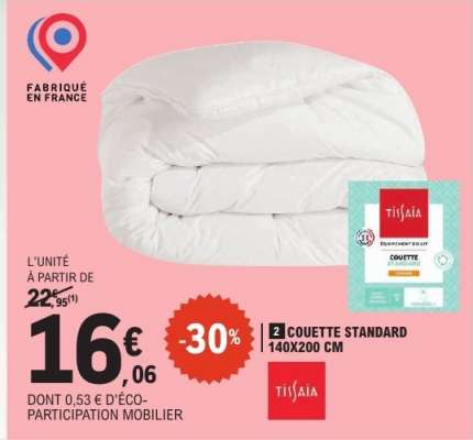 COUETTE STANDARD 140X200 CM