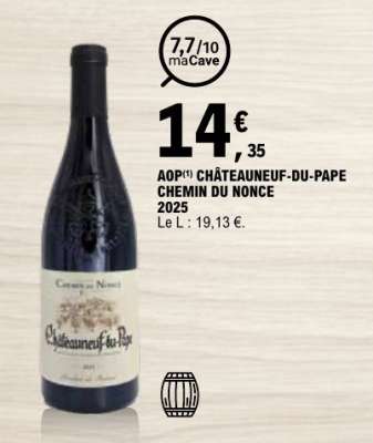 AOP CHÂTEAUNEUF-DU-PAPE CHEMIN DU NONCE 2025