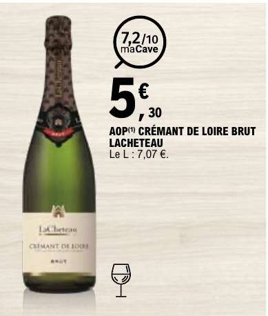 AOP Crémant de Loire Brut "Lacheteau"