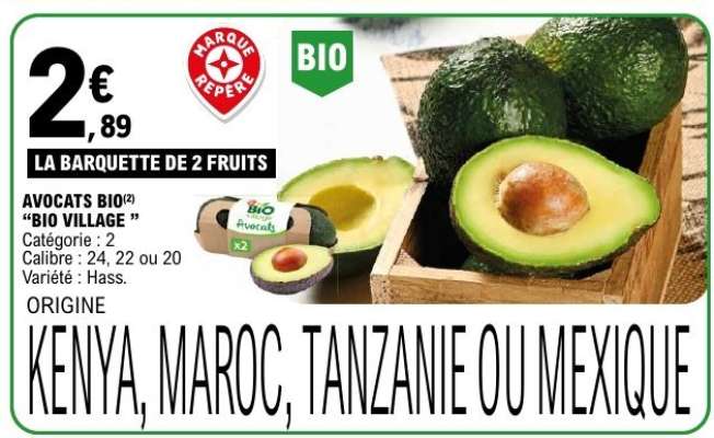 AVOCATS BIO "BIO VILLAGE"