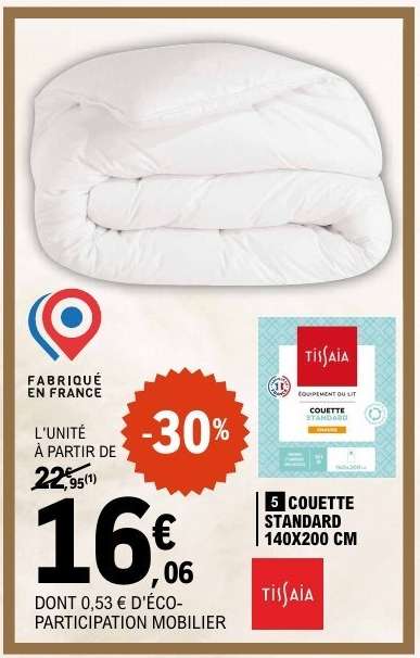 COUETTE STANDARD 140X200 CM
