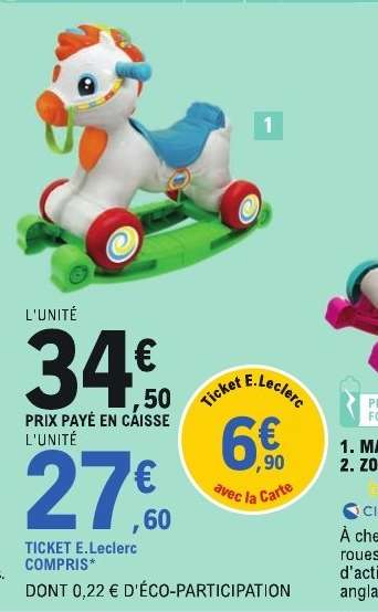 Cheval à bascule