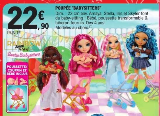 POUPÉE "BABYSITTERS"