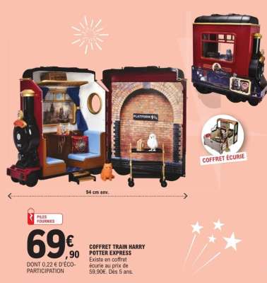 COFFRET TRAIN HARRY POTTER EXPRESS