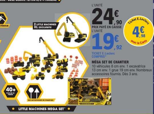 MÉGA SET DE CHANTIER