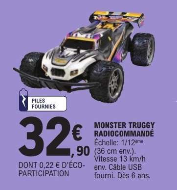 MONSTER TRUGGY RADIOCOMMANDÉ