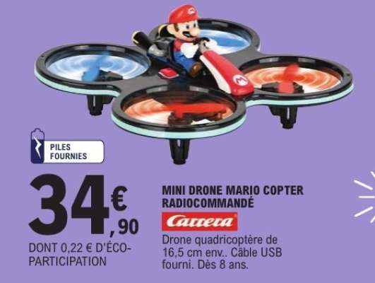 MINI DRONE MARIO COPTER RADIOCOMMANDÉ