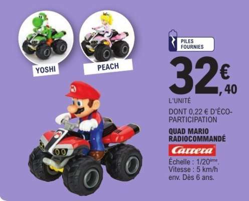 Quad Mario Radiocommandé