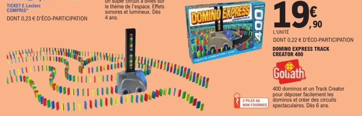 DOMINO EXPRESS TRACK CREATOR 400