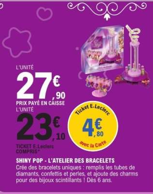 SHINY POP - L'ATELIER DES BRACELETS