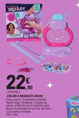 ATELIER À BRACELETS HEISHI