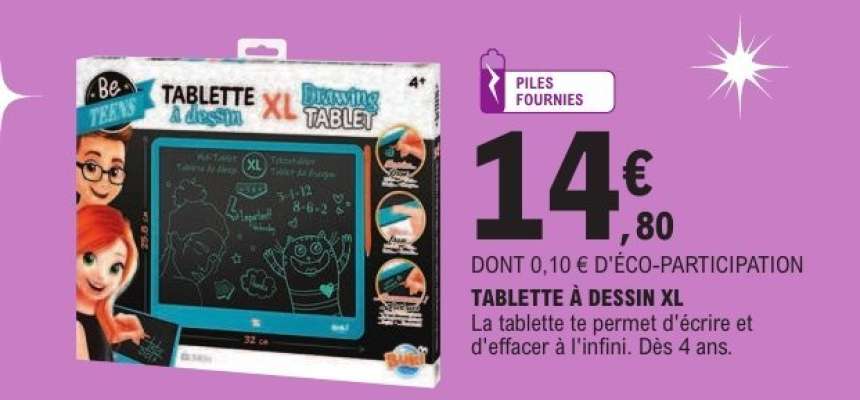 TABLETTE À DESSIN XL