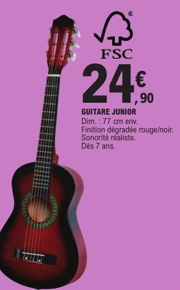GUITARE JUNIOR