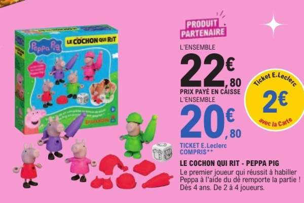 LE COCHON QUI RIT - PEPPA PIG