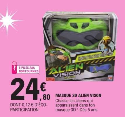 MASQUE 3D ALIEN VISON