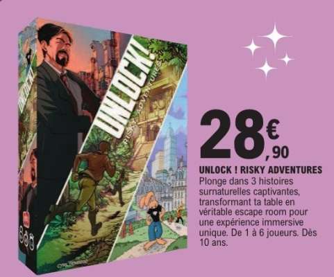 UNLOCK ! RISKY ADVENTURES