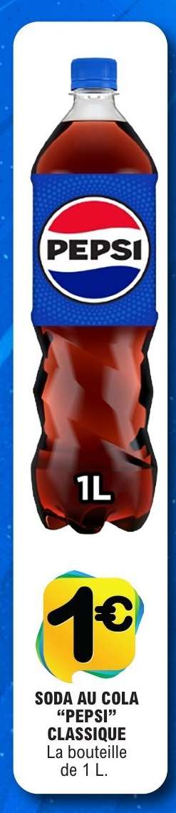SODA AU COLA "PEPSI" CLASSIQUE