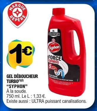 GEL DÉBOUCHEUR TURBO "SYPHON"