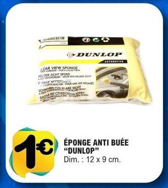 ÉPONGE ANTI BUÉE “DUNLOP”