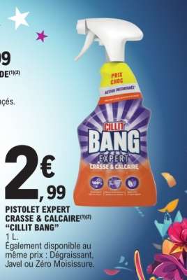 PISTOLET EXPERT CRASSE & CALCAIRE "CILLIT BANG"