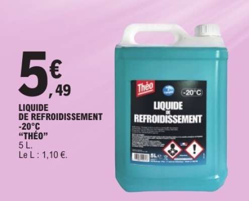 LIQUIDE DE REFROIDISSEMENT -20°C “THÉO”