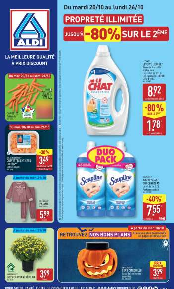 Catalogue ALDI - 20/10/2026 - 26/10/2026.