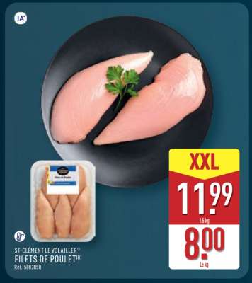 ST-CLÉMENT LE VOLAILLER FILETS DE POULET