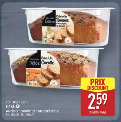 VÉRITABLE DÉLICE CAKE