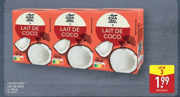 Lait de coco