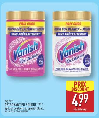 VANISH Détachant en Poudre
