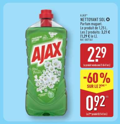 AJAX NETTOYANT SOL
