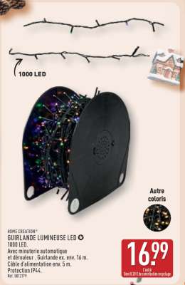 GUIRLANDE LUMINEUSE LED