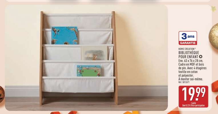 BIBLIOTHÈQUE POUR ENFANT