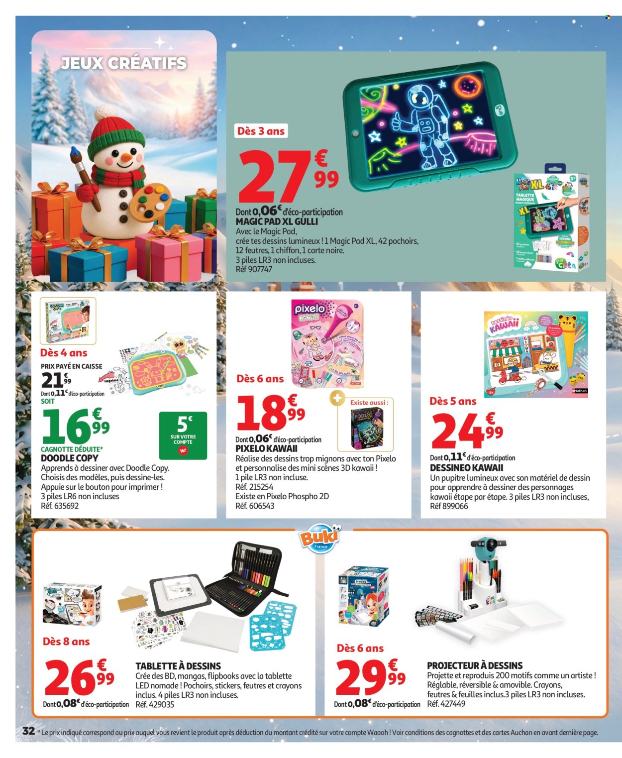 Catalogue Auchan - 16/10/2026 - 06/12/2026. Page 32