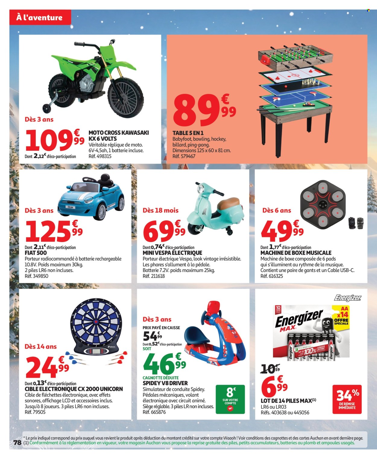 Catalogue Auchan - 16/10/2026 - 06/12/2026. Page 78