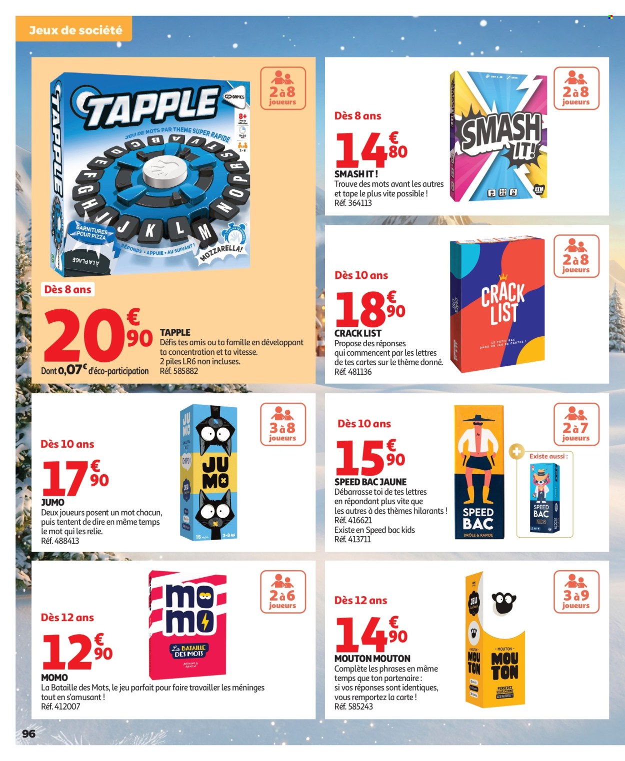 Catalogue Auchan - 16/10/2026 - 06/12/2026. Page 96