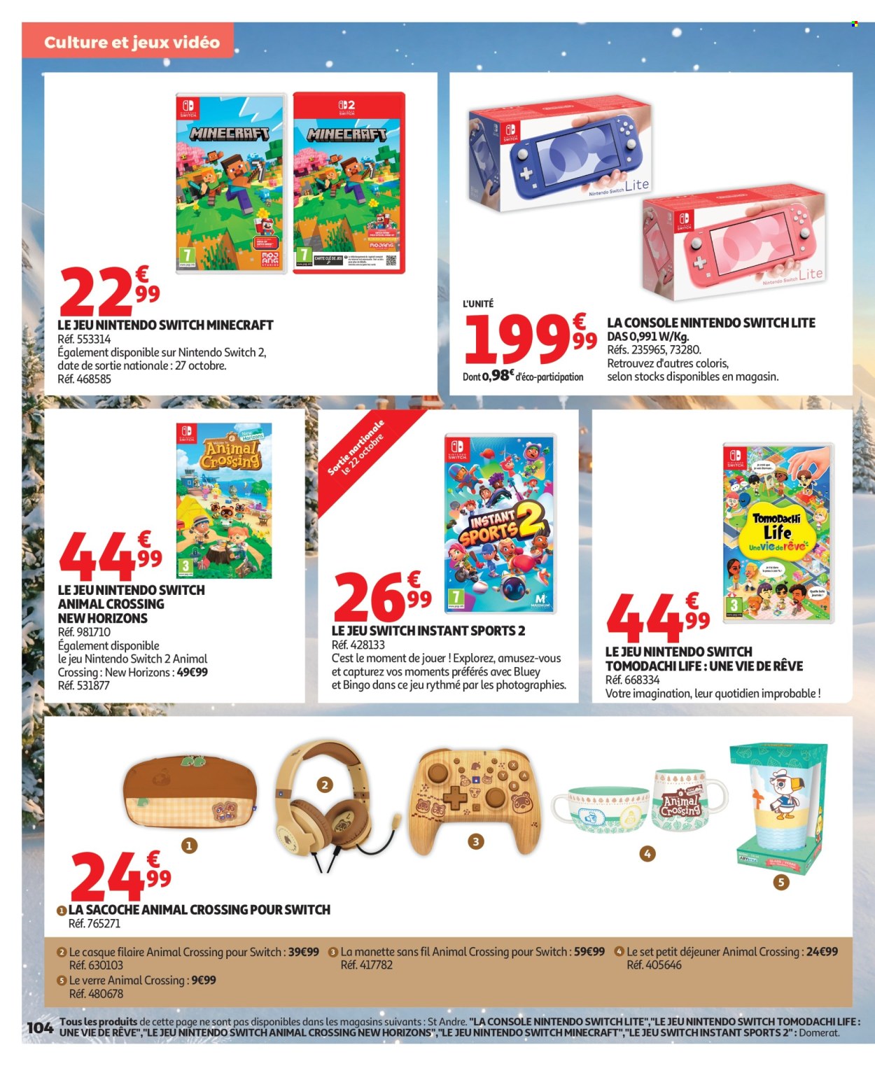 Catalogue Auchan - 16/10/2026 - 06/12/2026. Page 104