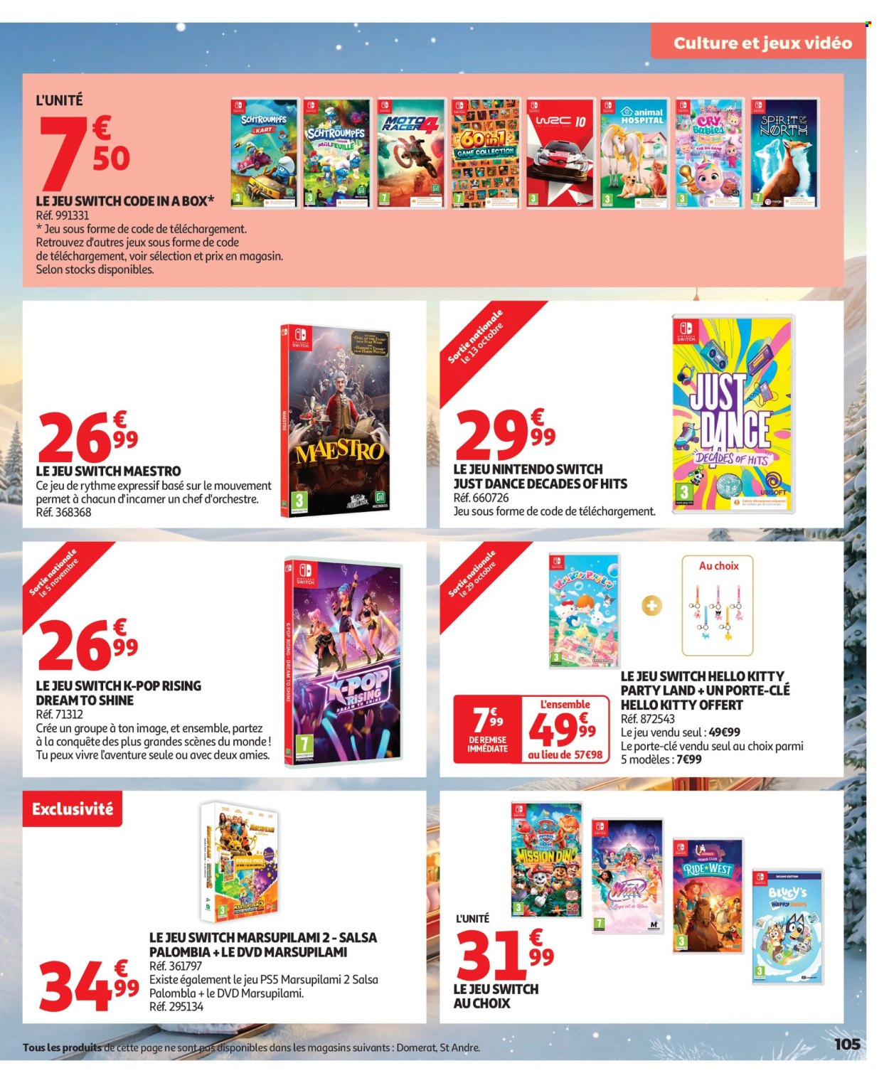 Catalogue Auchan - 16/10/2026 - 06/12/2026. Page 105
