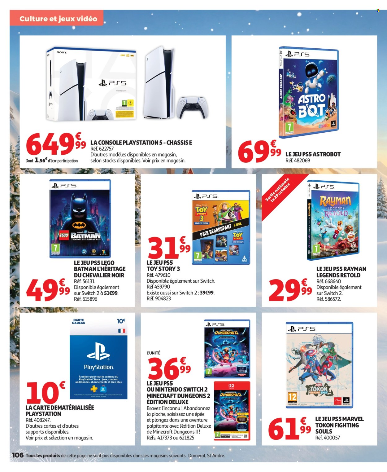 Catalogue Auchan - 16/10/2026 - 06/12/2026. Page 106