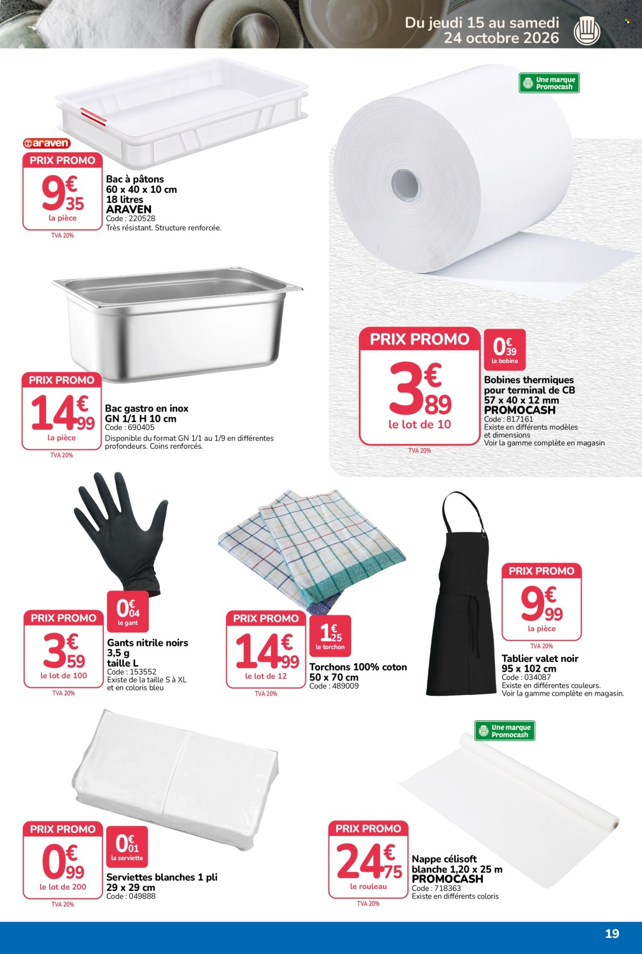 Catalogue Promocash - 15/10/2026 - 24/10/2026. Page 19
